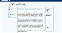 Desktop Screenshot of exams-collection.blogspot.com