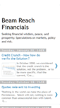 Mobile Screenshot of beamreachfinancials.blogspot.com