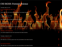 Tablet Screenshot of hghsforensicscience.blogspot.com