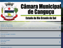 Tablet Screenshot of camaracangucu.blogspot.com