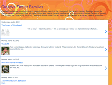 Tablet Screenshot of creativefosterfamilies.blogspot.com