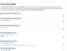 Tablet Screenshot of dannodaygospelmusic.blogspot.com