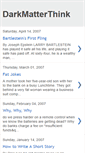 Mobile Screenshot of darkmatterthink.blogspot.com