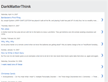 Tablet Screenshot of darkmatterthink.blogspot.com