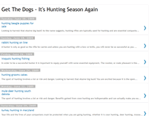 Tablet Screenshot of my-hunting-dogs.blogspot.com