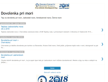 Tablet Screenshot of dovolenka-pri-mori.blogspot.com
