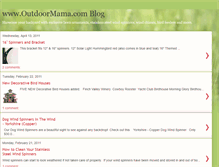 Tablet Screenshot of outdoormama1.blogspot.com