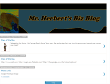 Tablet Screenshot of herbertbiz.blogspot.com