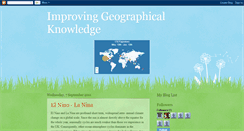 Desktop Screenshot of geographygems.blogspot.com