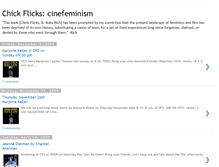 Tablet Screenshot of cinefeminist.blogspot.com