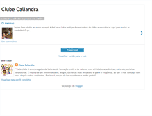 Tablet Screenshot of clubecaliandra.blogspot.com