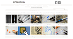Desktop Screenshot of pioromaniak.blogspot.com