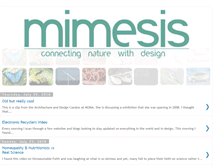 Tablet Screenshot of mimesisproject.blogspot.com