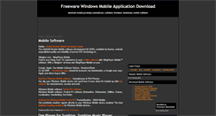 Desktop Screenshot of free-windows-mobile-apps.blogspot.com