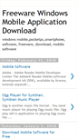 Mobile Screenshot of free-windows-mobile-apps.blogspot.com