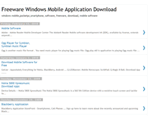 Tablet Screenshot of free-windows-mobile-apps.blogspot.com
