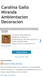 Mobile Screenshot of ambientacionydecoracion.blogspot.com