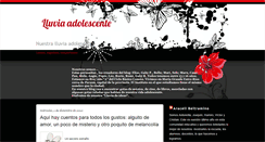 Desktop Screenshot of lluviaadolescente.blogspot.com