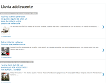 Tablet Screenshot of lluviaadolescente.blogspot.com