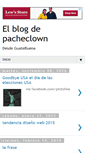 Mobile Screenshot of pacheclown.blogspot.com