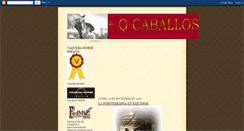 Desktop Screenshot of lolaysuscaballos.blogspot.com