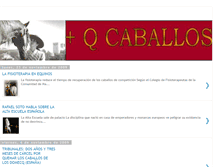 Tablet Screenshot of lolaysuscaballos.blogspot.com