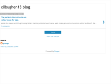 Tablet Screenshot of c0bughen13.blogspot.com