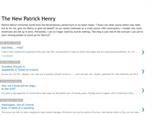 Tablet Screenshot of newpatrickhenry.blogspot.com