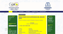 Desktop Screenshot of olimpiadasdelseguro2010.blogspot.com