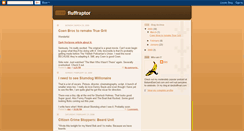 Desktop Screenshot of fluffraptor.blogspot.com