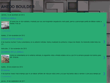 Tablet Screenshot of ahedoboulder.blogspot.com