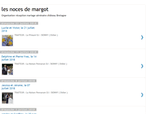 Tablet Screenshot of lesnocesdemargot.blogspot.com