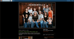 Desktop Screenshot of henkenville.blogspot.com