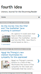 Mobile Screenshot of fourthidea.blogspot.com