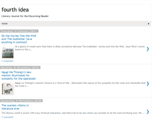 Tablet Screenshot of fourthidea.blogspot.com