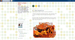 Desktop Screenshot of indoleisurechef.blogspot.com