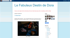 Desktop Screenshot of lefabuleuxdestindedora.blogspot.com