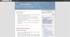 Desktop Screenshot of bioteknologi-pertanian.blogspot.com