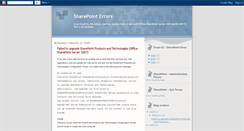 Desktop Screenshot of mosserrors.blogspot.com
