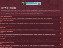 Tablet Screenshot of mywineworld.blogspot.com