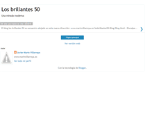 Tablet Screenshot of losbrillantes50.blogspot.com