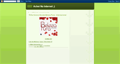 Desktop Screenshot of acheinainternet.blogspot.com