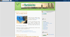 Desktop Screenshot of casasdobarlavento.blogspot.com