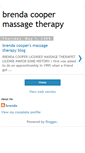 Mobile Screenshot of brendacoopermassagetherapy.blogspot.com