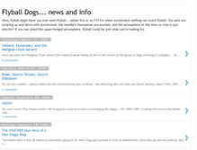 Tablet Screenshot of flyball-dogs.blogspot.com