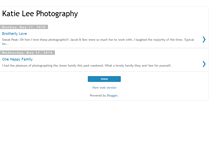 Tablet Screenshot of katieleephotographyblog.blogspot.com