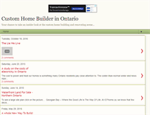 Tablet Screenshot of ontario-home-builder.blogspot.com