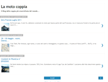 Tablet Screenshot of lamotocoppia.blogspot.com