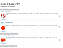 Tablet Screenshot of momsandbabyshop.blogspot.com