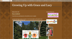 Desktop Screenshot of graceandlucy.blogspot.com